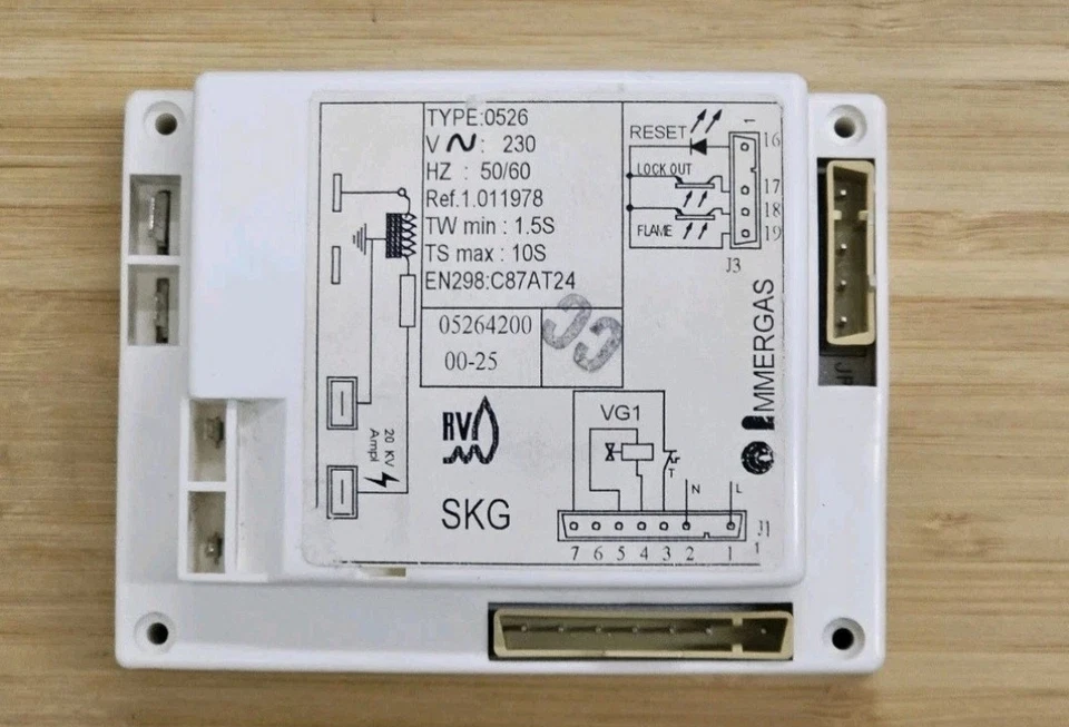 Scheda accensione Type:0526 Ref.1.011978 IMMERGAS ZEUS SUPERIOR - Immagine 2 di 4