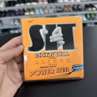 Vtg Stay In Tune Rock N Roll Electric Guitar Power Steel Strings PS946 5 Packs