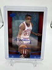 Keith Smart 2014 Upper Deck Lettermen Auto Blue Indiana 