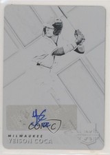 2019 Panini Elite Extra Edition Printing Plate Black 1/1 Yeison Coca Auto uk2