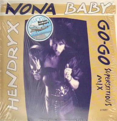 Nona Hendryx Baby Go-Go Vinyl Single 12inch NEAR MINT EMI America
