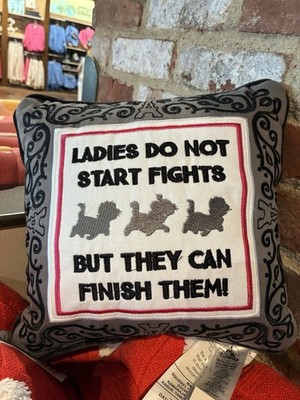 Disney Parks Aristocats Ladies Do Not Start Fights But They Finish Them Pillow