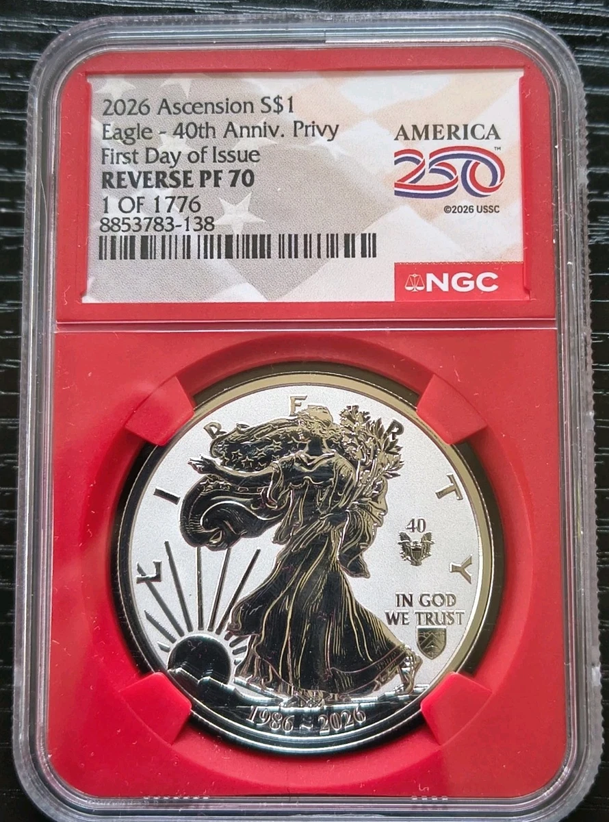 25+ NGC Grade PR 70 Proof Silver Bullion Coins for sale | Updated