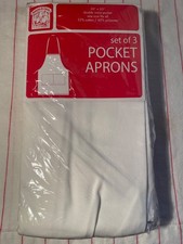 Pocket Aprons - quantity 3