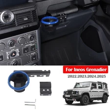 Co-pilot Handle Extended Storage Box Cup Holder For INEOS Grenadier 2022-2026