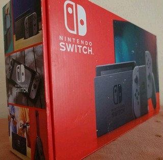 Nintendo Switch with Gray Joy‑Cons 32 GB Console Extra Controller