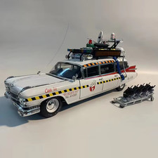 Modellino auto senza scatola scala 1:18 Elite Ghostbusters metallo pressofuso auto giocattolo adulto col