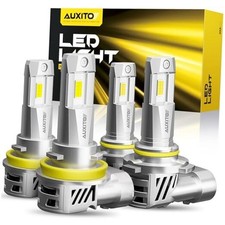 9005/HB3 H11/H9/H8 Fog Light, 62000LM 900 Brighter H8 H9 HB3 Bulbs 9005 H11