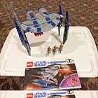 Lego Star Wars Hyena Droid Bomber (8016) Complete with Instructions and Droids
