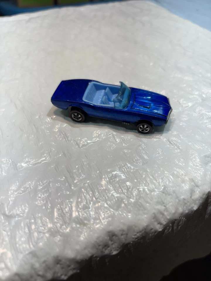 Hot Wheels Redline 67 Firebird HK на заказ синий с голубым интерьером  - Изображение 3 из 4