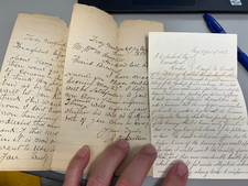 Lot of 3 Troy to Newkirk Esq Hudson NY Signed Handwritten 1863-98 Letters