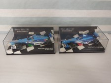 MINICHAMPS 1/43 BENETTON PLAYLIFE B199 A.Wurz 1999 / B198 Benetton Racing