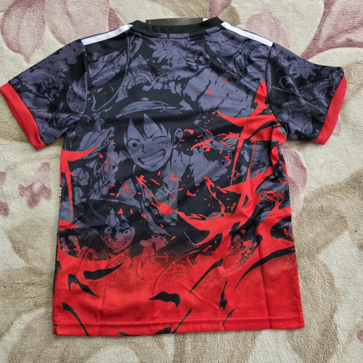 Japan Soccer Jersey One Piece Anime Luffy/Sabo Concept Edition