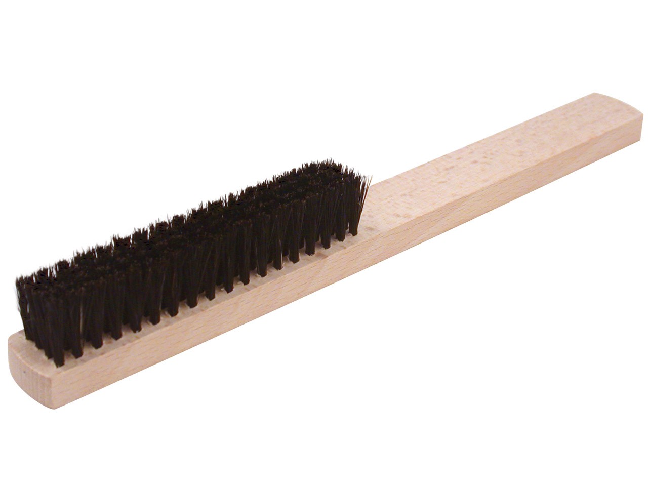 Wooden Handle Brush Black Bristles Cleaning Brush Jewellers Workbench tool