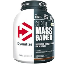 Dymatize Super Mass Gainer Rich Chocolate 2943g - Weight-Gainer Powder + 19.68 per kilo
