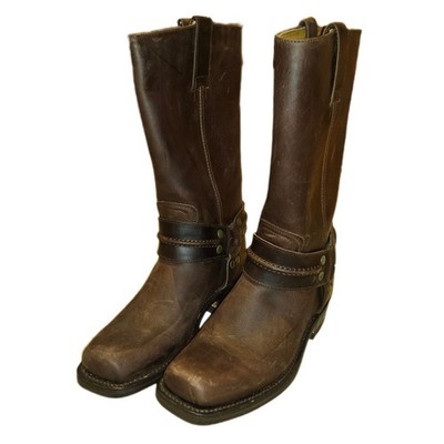 Bikerstiefel aus Echtleder | Größe 36 | Sendra Boots | Hand-Made in Spanien