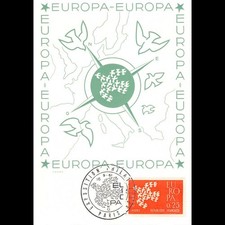 Carte maximum v11 - n° 1309 - Europa