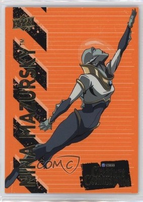 2025 Upper Deck DC Creature Commandos Orange Neon 129/400 Nina Mazursky #3 1f57