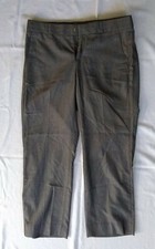 NWT Banana Republic Size 2 Women's Pants Logan Crop Grey Lightweight New