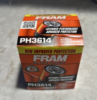 FRAM Extra Guard PH3614 10K Mile Change Interval Spin-On Oil Filter NEW QTY READ
