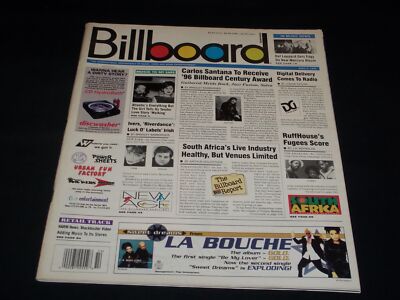1996 APRIL 6 BILLBOARD MAGAZINE - NICE MUSIC COVER TOP 100 CHARTS - O 12667