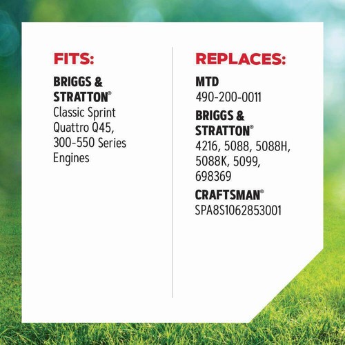 (2)Air Filter for Walk-Behind Mowers, Fits Briggs and Stratton Engines R-30-308 - Picture 3 of 5