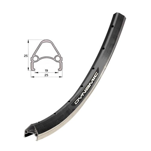Laufrad 20 Zoll Vorderrad Fahrrad Hohlkammer Felge schwarz Schnellspanner vorn - Bild 4 von 9