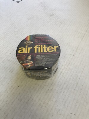 New CAL CUSTOM Air Filter Replacement Element Round   PAPER  4'' x 2 ''