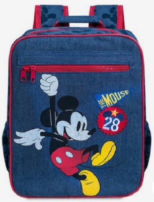 Disney Mickey Mouse Junior Denim Rucksack Disney Store Neu