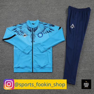 TUTA NAPOLI MARCELO BURLON EDIZIONE LIMITATA DA ALLENAMENTO S M L XL XXL  CALCIO | eBay