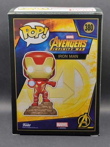 Funko Pop Marvel Vengadores Iron Man Walgreens Iluminado FUNCIONA #380 Exclusivo NUEVO - Imagen 3 de 7