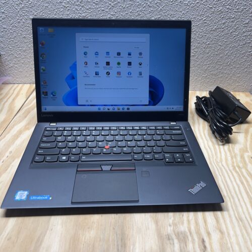 Lenovo ThinkPad T460s i7-6600U 2.6GHz 12GB 512GB SSD Win 11 Slim Laptop - Picture 2 of 8