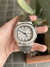 Seiko Mod Nautilus White 42mm