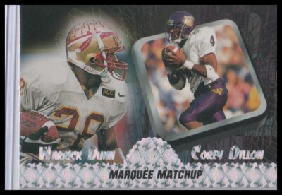 1997 Press Pass #MM2 Warrick Dunn / Corey Dillon Marquee Matchups