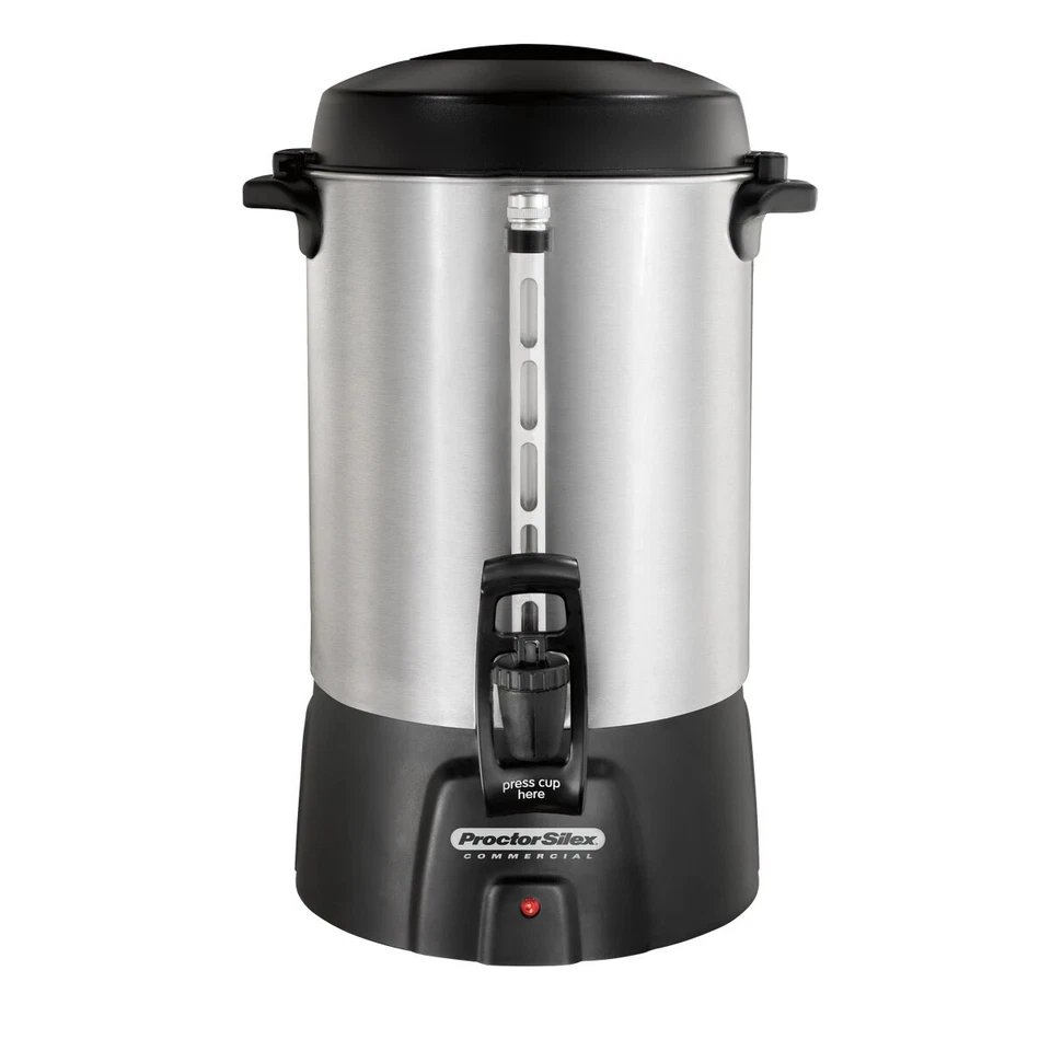 Urna de café Proctor Silex Commercial 45060RZ 60 tazas 120 V aluminio Foto 2 de 2