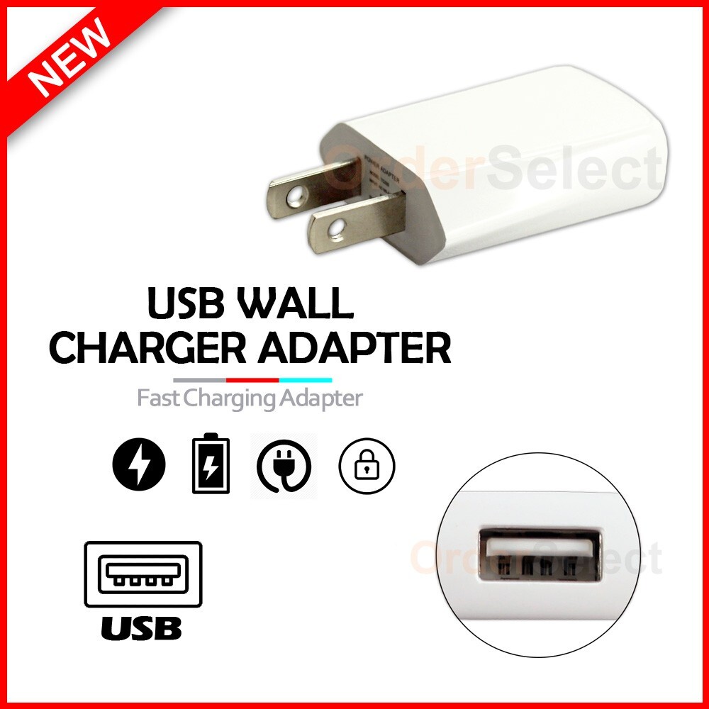 USB Wall Charger Rapid Fast Mini Adapter for Alcatel APPRISE/Nokia C10/Nokia C20