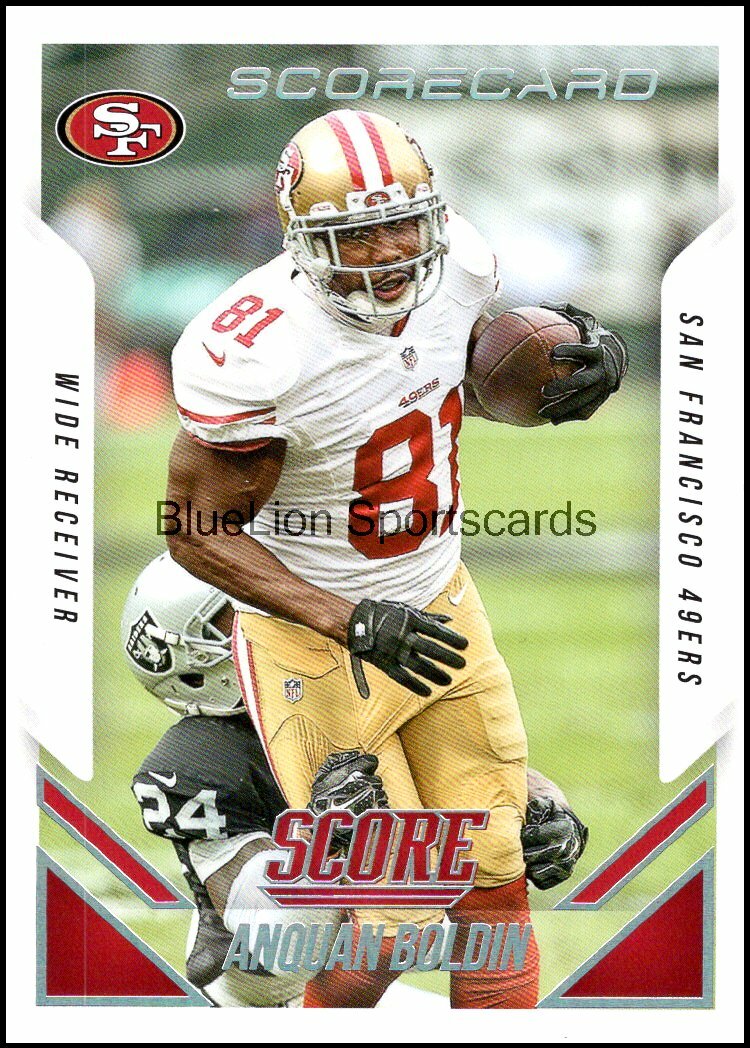  2015 Score Scorecard #75 Anquan Boldin