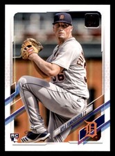2021 Topps Update #US75 Kyle Funkhouser Detroit Tigers RC