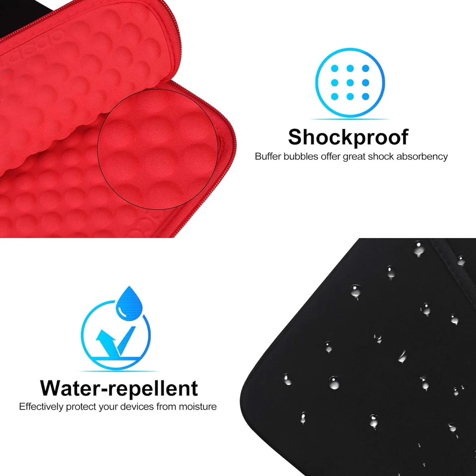 Lacdo Ipad Mini Sleeve, Ipad Mini 7 Case, Shockproof Tablet Sleeve Case Compatib - Image 3 of 4