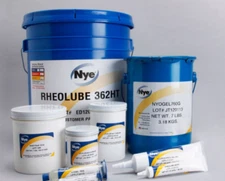 Nye Rheolube, Nyogel, Flourocarbon Gel, Uniflor 1g Synthetic Grease Samples