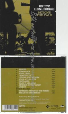 CD--BRUCE HENDERSON--    BEYOND THE PALE