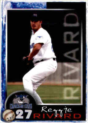 Reggie Rivard 2005 Edmonton Cracker Cats Team Issue #23 Reggie Rivard Alberta Canada ...