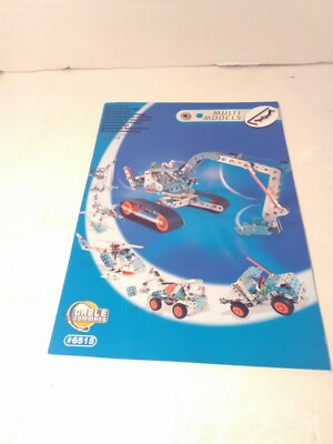 Meccano Erector Set Multi Models 15 Models 252 parts Fast Shipping