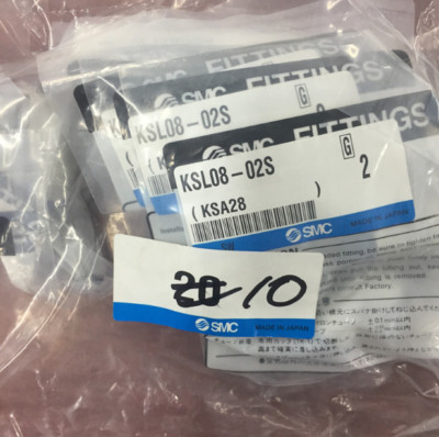 1Bag/2pcs New SMC KSH08-02S KSH0802S Fittings Free Shipping