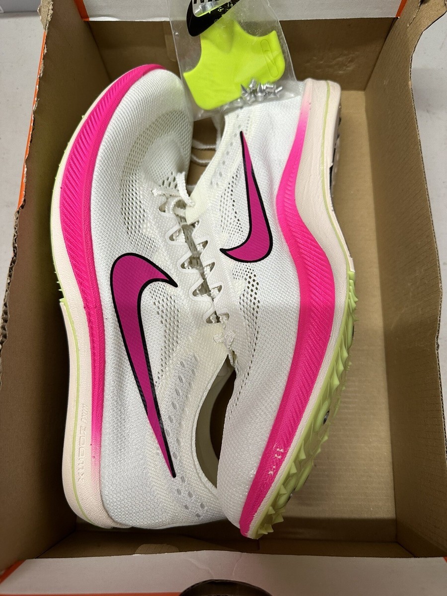 Nike ZoomX Dragonfly CV0400-101 Men Size 10.5 White Pink Nike ZoomX Dragonfly CV0400-101 Men Size 10.5 White Pink