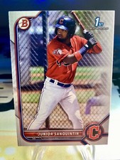 2022 Junior Sanquintin Bowman Baseball Paper 1st Bowman #BP-80 Guardians