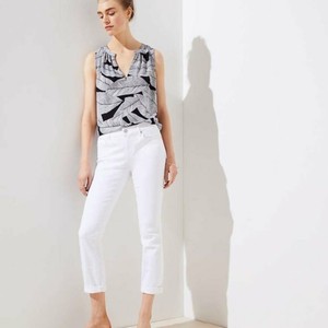 ann taylor white jeans
