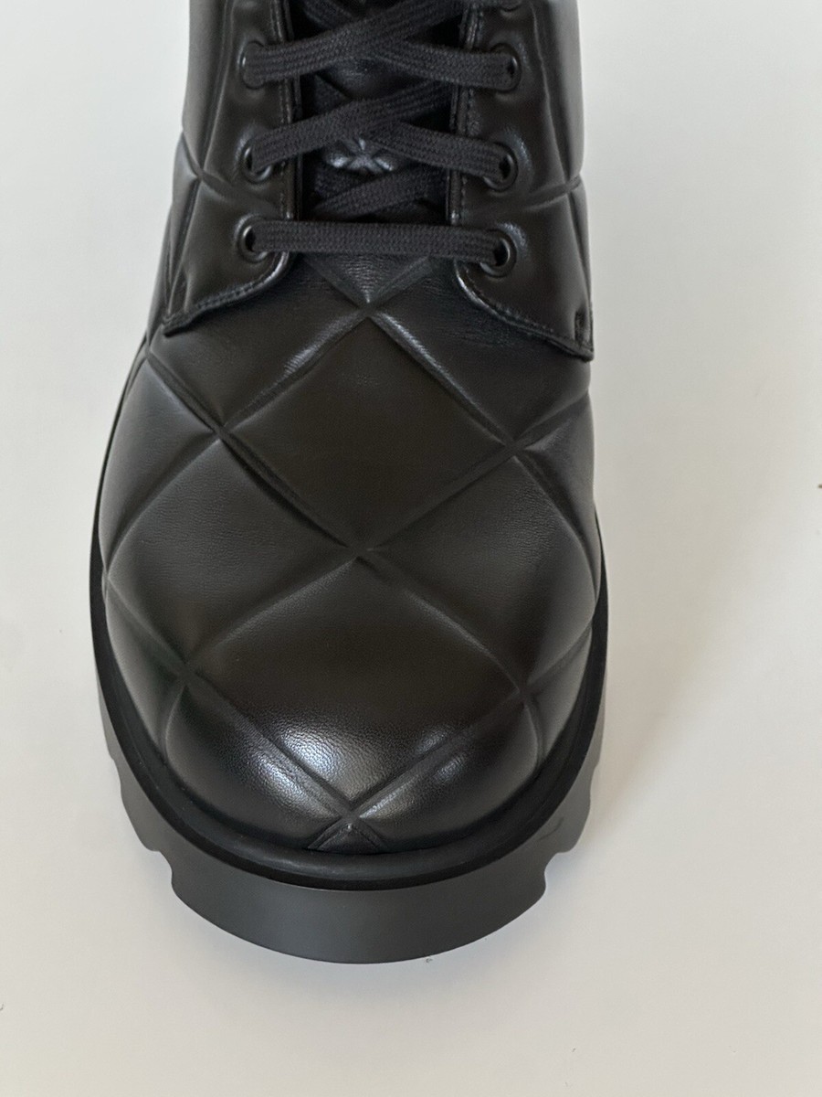 Bottega Veneta Padded Leather Lace-up Ankle Boots 10 US  display picture 3