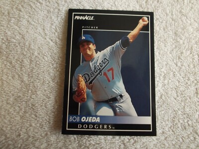 Score Pinnacle 1992 / MLB ''BOB OJEDA'' #512 Los Angeles Dodgers Trading Card