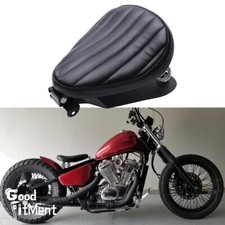 Schwarz Motorrad Solo Sitz Federsattel Einzelsitz Für Honda Shadow VLX600 VT600C